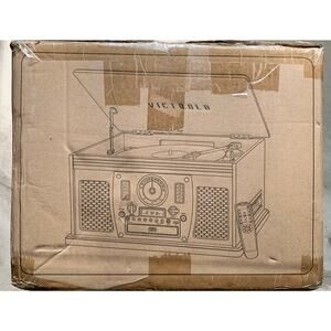 Victrola Navigator 8-in-1 record/ music player VTA-600B-MAH-SDF